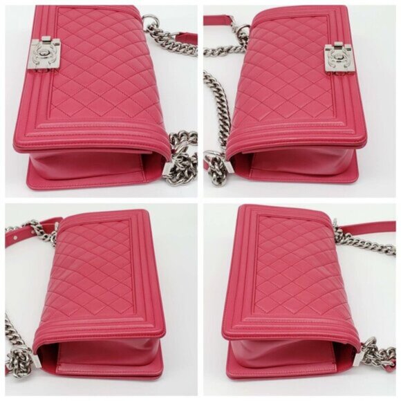 CHANEL Boy Leather Shoulder Bag 2550-082825 - Picture 9 of 16